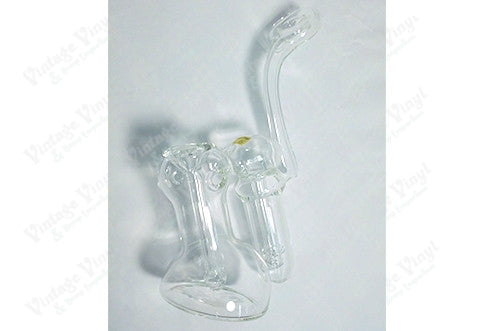 Redbeard Clear Double Bubbler Pipe