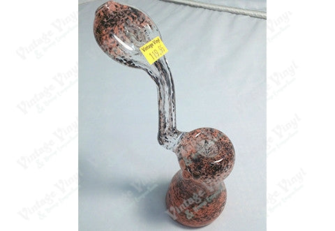 Redbeard Black and Orange Bubbler Pipe