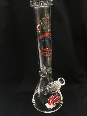 Cheech & Chong Glass 15" Tall "Roots" Beaker Tube