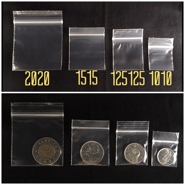 Mini Baggies (Multiple Sizes) Bong World