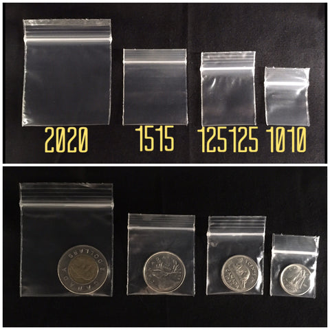 Mini Baggies (Multiple Sizes)