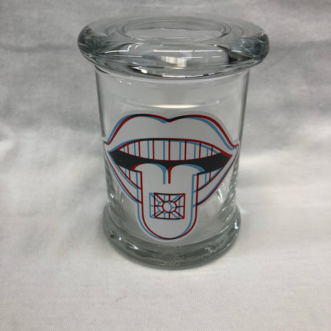 Acid Eater Glass Jar