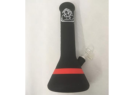LIT 12” Tall Silicone Beaker Bong