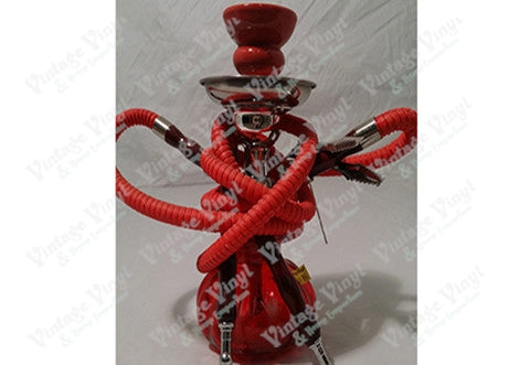 Red Double Hose Hookah