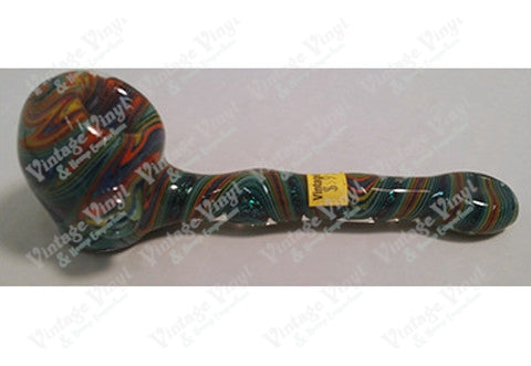 Mook Spiral Spoon (Green-Sparkle Red Green Aqua)