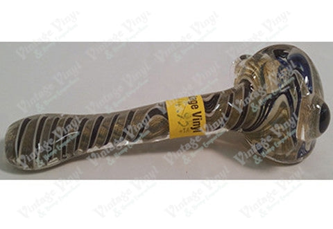 Mook Swirled Spoon (Clear-Tan Brown White )