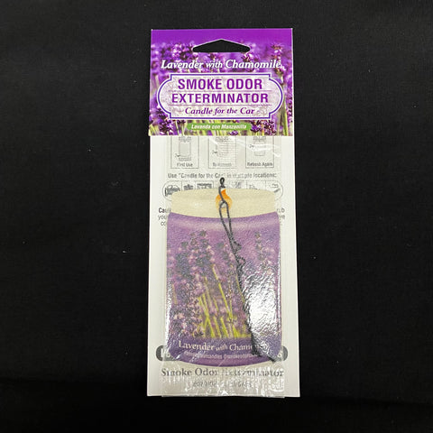 Lavender with Chamomile Smoke Odor Exterminator Car Freshener