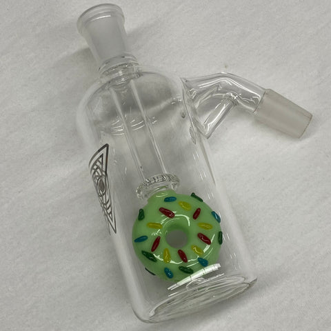 Red Eye Glass 14mm 45 Degree Donut Ash Catcher