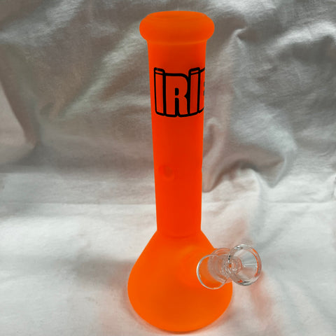 Irie 10” Tall Frosted Day Glow Beaker