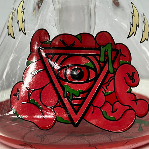 Red Eye Glass 10" Tongue Twister