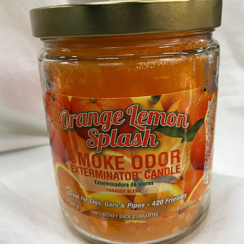 Orange Lemon Splash Odor Exterminator Candle