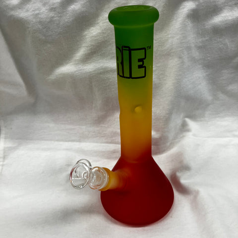 Irie 10” Tall Frosted Day Glow Beaker