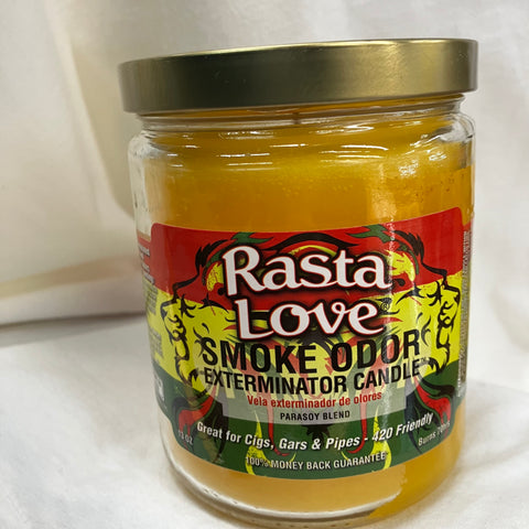 Rasta Love Odor Exterminator Candle