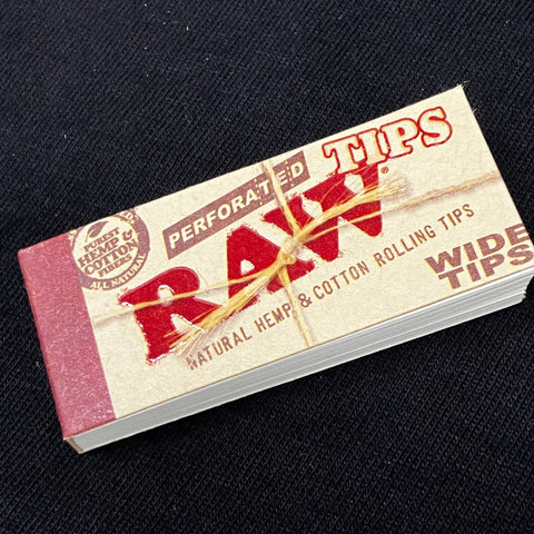 RAW Filter Tips: Classic, Wide, Cone, & Gummed