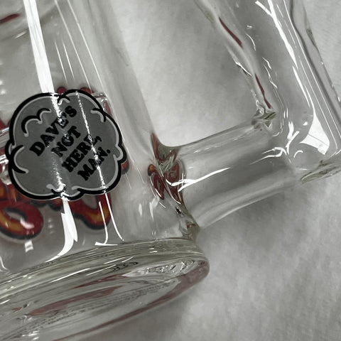 Cheech & Chong Glass 6" Tall Wink Dinkerson Concentrate Recycler w/14mm Joint