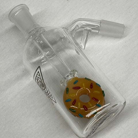 Red Eye Glass 14mm 45 Degree Donut Ash Catcher