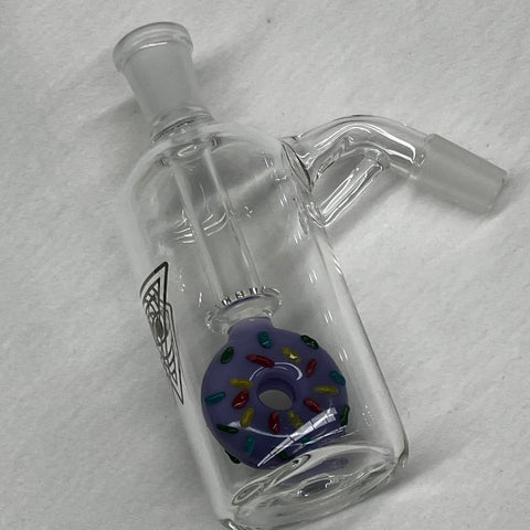 Red Eye Glass 14mm 45 Degree Donut Ash Catcher
