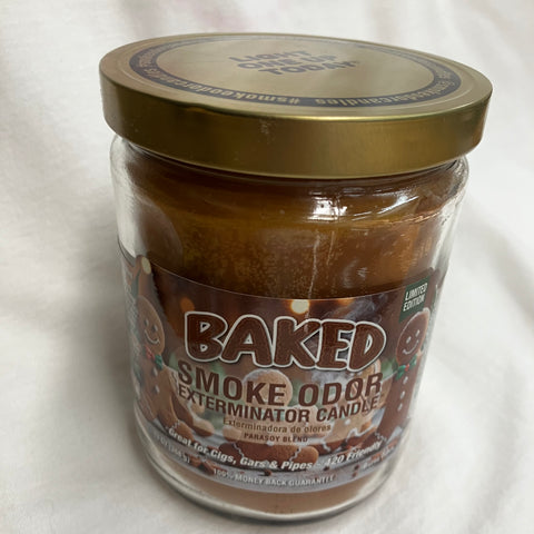 Baked Odor Exterminator Candle