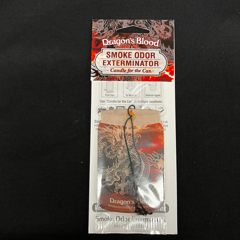 Dragon's Blood Smoke Odor Exterminator Car Freshener