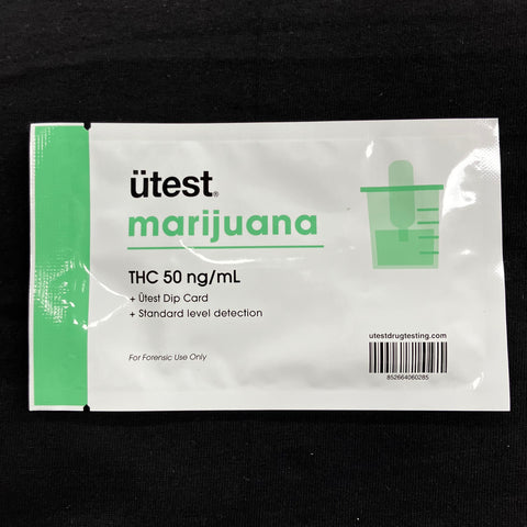 UTest Single Panel Marijuana THC 50 ng/mL Drug Test