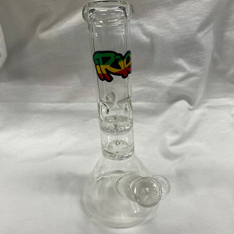 Irie 9.5" Tube w/ Ice Catcher and Turbine Perk