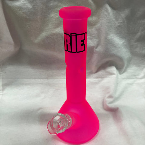 Irie 10” Tall Frosted Day Glow Beaker