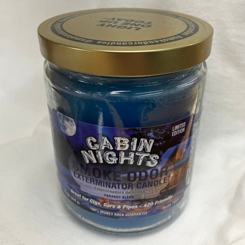 Cabin Nights Odor Exterminator Candle