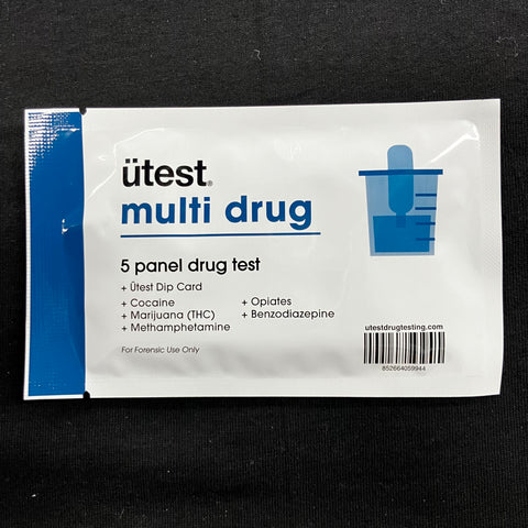 UTest 5 Panel Drug Test THC/Meth/COC/OPI/PCP
