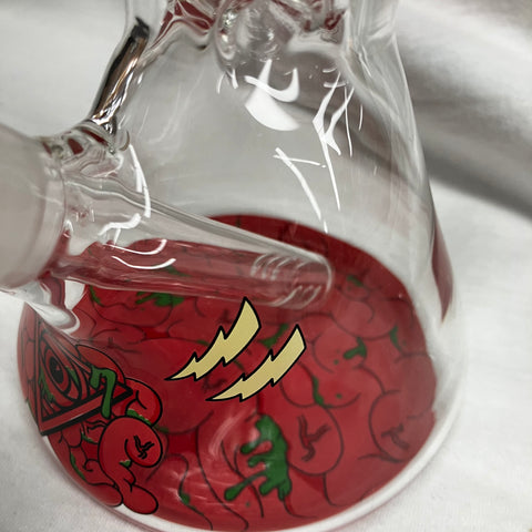 Red Eye Glass 10" Tongue Twister