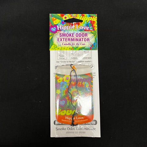 Hippie Love Smoke Odor Exterminator Car Freshener