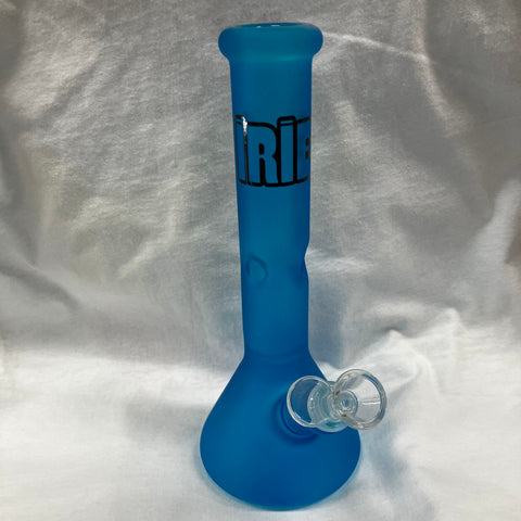 Irie 10” Tall Frosted Day Glow Beaker