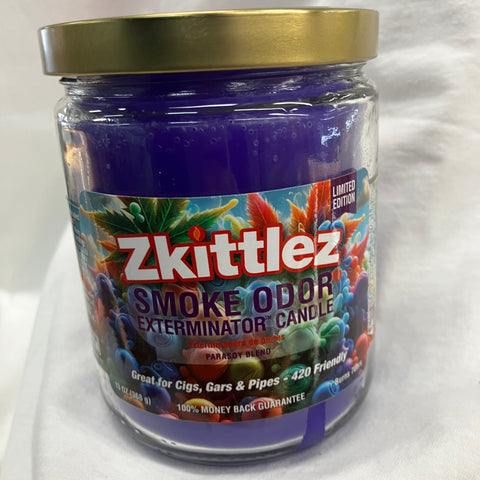 Zkittlez Odor Exterminator Candle