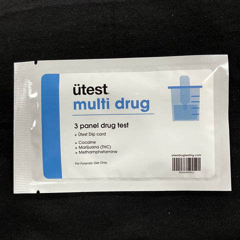 UTest 3 Panel Drug Test COC/Meth/THC