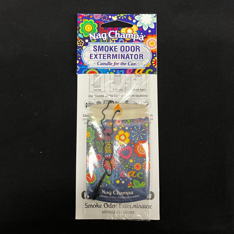 Nag Champa Smoke Odor Exterminator Car Freshener