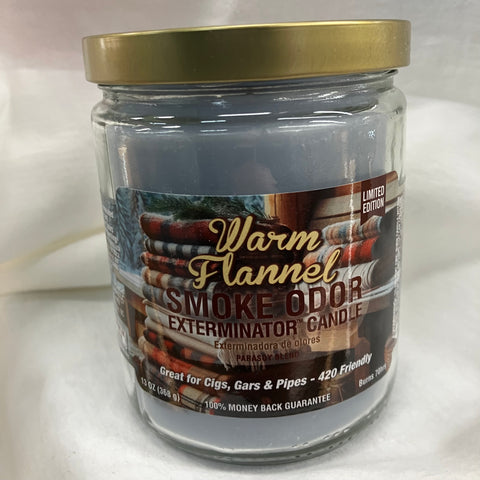 Warm Flannel Odor Exterminator Candle