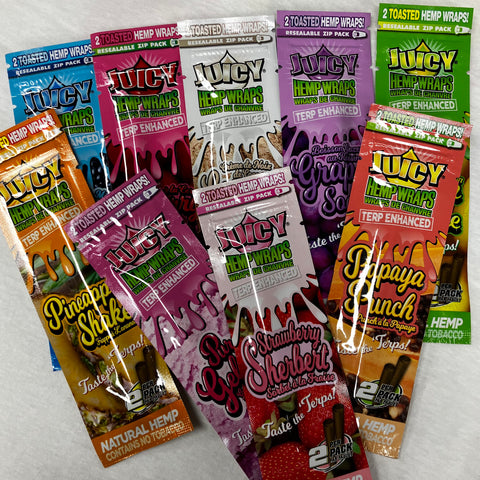 Juicy Hemp Wraps Terp Enhanced