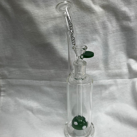 Red Eye Glass 10” Tall Mushroom Perc Glass Bong