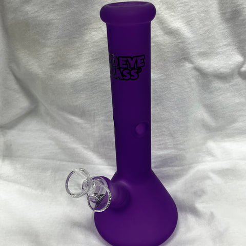 Red Eye Glass 10" Frosted Beaker Base