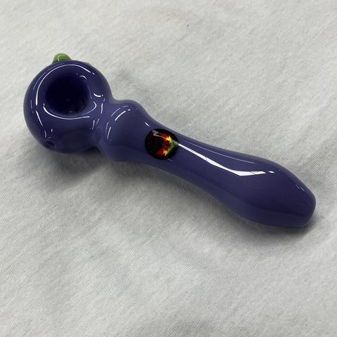 Red Eye Glass 4” Commodore Hand Pipe