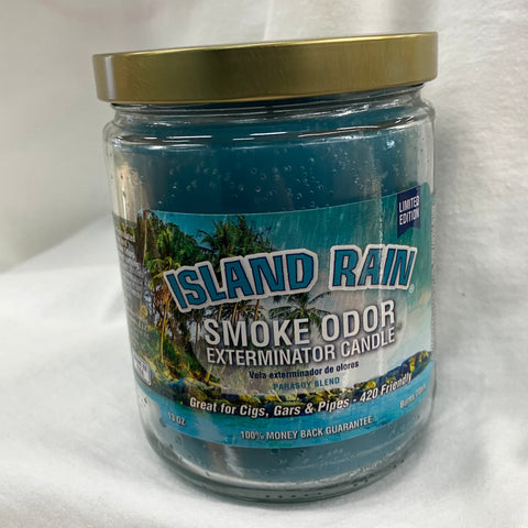 Island Rain Odor Exterminator Candle
