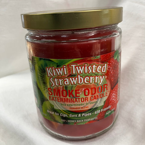 Kiwi Twisted Strawberry Odor Exterminator Candle