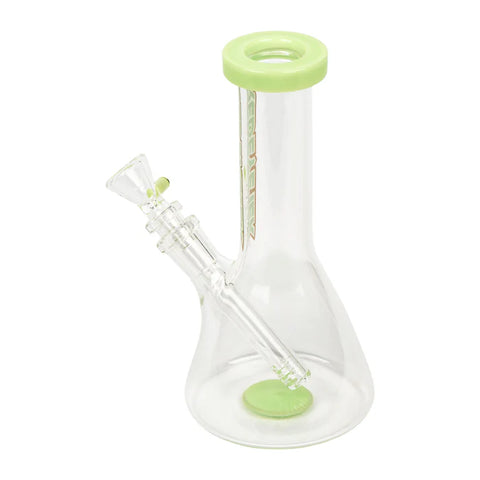 Red Eye Tek 8" Tall Splash Beaker Tube W/ Flat Mouthpiece