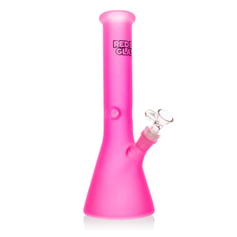 Red Eye Glass 12" Frosted Beaker Base