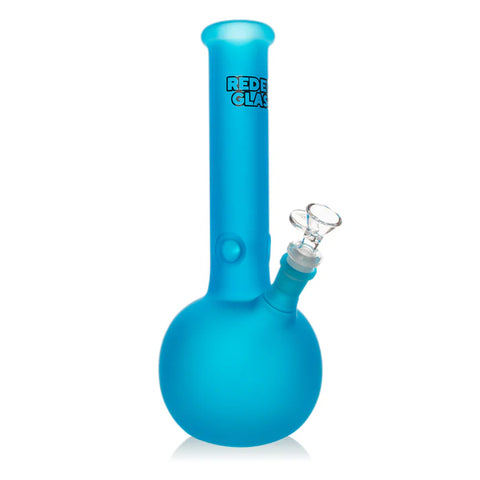Red Eye Glass 12" Frosted Bubble Base
