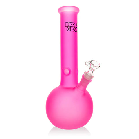 Red Eye Glass 12" Frosted Bubble Base