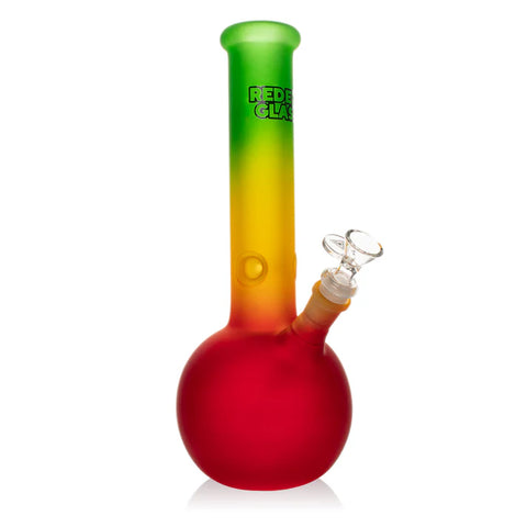 Red Eye Glass 12" Frosted Bubble Base