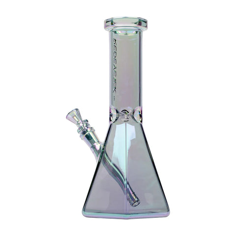 Red Eye Tek 12" Tall Hex Base Beaker Tube w/ Metallic Terminator Finish