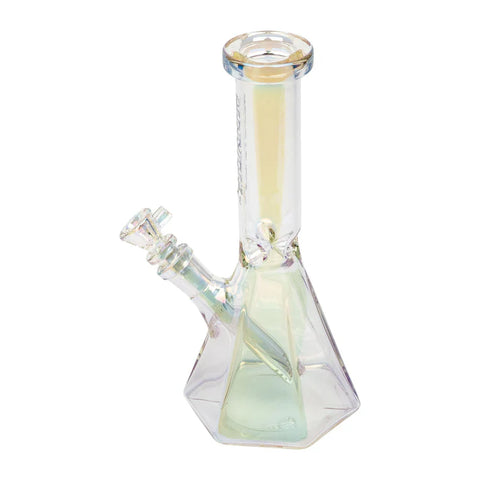Red Eye Tek 10" Tall  Hex Base Beaker Tube w/ Metallic Terminator Finish