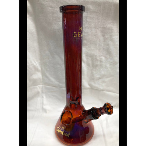 GEAR Premium 15" Tall 7mm Thick Sidekick Beaker Tube With Built In Lighter Holster