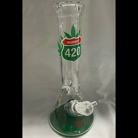 Red Eye Glass 12" Highway 420
